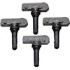 PENGNAQP Sensore gomme auto Compatibile Con Jeep Per Wrangler JL 2018-2021 68241067AA 68241067AB Sensore TPMS Sensore Monitoraggio Pressione Dei Pneumatici(4 PCS)