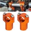 QJY-Motor Part-Store 790ADV 2pcs Moto Supporto Manubrio Riser Universale