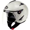 MOTOTOPGUN Airoh Open Face Casco, Bianco, XS