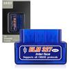 TaimeiMao Mini scanner Bluetooth OBD2, dispositivo diagnostico Bluetooth OBD2 compatibile, diagnostica per iOS e Android, diagnostica OBD-II, adattatore per auto moderne