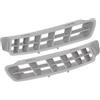 PRGPMSUNAD Deflettore Bocchette 'Aria Per VW PQ Per Golf 6 GTI MK6 2009-2014 Pannello Montante Anteriore Bocchetta Aria Parabrezza Griglia Ventilazione Auto(2 x Grey LH RH)