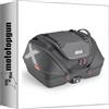 MOTOTOPGUN givi top bag xl08b monokey nero 40 lt + attacco compatibile con honda dominator 650 1990 1991 1992 MOTOTOPGUN xl08b + e200