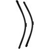 TECART 2 tergicristalli anteriori in gomma adatti per Citroen C4 Grand PICASSO 2014-Up, tergicristalli senza ossa, accessori per parabrezza, 800 mm + 750 mm
