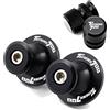 TEAUSA Adatta for Yamaha Tenere 700 Tenere700 T7 Rally World Raid 2022 2023 Accessori moto Tappo valvola 6mm Forcelloni Bobine Vite di supporto (Size : Combo-Black)