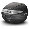Shad D0B29100 Bauletto con Piastra di Montaggio Inclusa Nero, 30 x 40 x 38 cm
