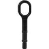 KIMISS Gancio di Traino per Auto, Gancio di Traino per Auto Nero 1T0 805 615 A Heavy Duty Gancio di Traino Gancio di Traino Paraurti Anello di Ricambio per R32 Coniglio
