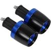 LYUJIKQLH Per NMAX 155 NMAX 125 N-MAX 150 N-MAX 155 2015 2016 2017 2018 2019-2025 Accessori Manopole Manubrio Moto Tappi Manubrio Terminali Estremità manopole manubrio(BLU)