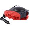 Jonikuper Riscaldatore per parabrezza auto - 12 V DC ventilatore sbrinatore portatile con interruttore caldo freddo, riscaldamento a basso rumore per vetro, compatibile con auto e camion (rosso)