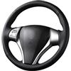 LEIFEIS Coprivolante Auto Per Nissan Per Teana Per Altima 2013-2018 Per X-Trail Per Qashqai 2014-2018 Per Rogue 2014-2016 Per Pulsar 2015-2018 Coprivolante Auto In Pelle Coprivolanti(Gray Thread)