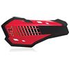 RTECH PARAMANI HP2 UNIVERSALI CON KIT MONTAGGIO - ROSSO CRF