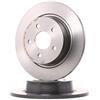 Brembo 2x BREMBO Disco freno Posteriore Ø280mm Altezza: 51mm Spessore: 11mm pieno 08.B601.11 Compatibilità con FORD C-Max II DXA/CB7, DXA/CEU Kuga Mk2 DM2 Grand C-Max DXA/CB7, DXA/CEU
