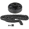 Ejoyous Frizione Centrifuga 3/4 di Pollice, 12 Denti # 35 Vite Catena Imposta Frizione Centrifuga per Go Kart Mini Bike PBH540687