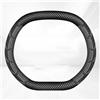 QGQFDEYUNB Coprivolante Coprivolante per auto doppio tipo D per TUTTI per Dacia per Duster Spring Bigster 2024 2025 Accessori interni per volante(Suede White C)