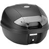 GIVI KAPPA K30NT Bauletto lt. 30 Nero goffrato versione tech, con catadiottri fumé