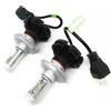 MF artSHOP Kit da 2 Pezzi, Lampadine X3 LED H4 per Fari Auto, 50W 6000LM, Luce Bianca, Coppia Di Lampade A Led Fari Auto