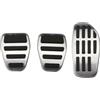 Qjahxkf Pedaliera Freni Frizione Per Nissan Per Qashqai J12 2023 2024 Pedali Acceleratore In Acciaio Inox Per Auto Pedale Freno Senza Foratura pedali dell'acceleratore