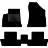QUEMAR Tappetini Auto per Peugeot 3008 I, Bordo Antracite, 0 Ricami | 2009-2016 / Kit Tappeti Moquette e Gomma su Misura / Set 2 Anteriori + 2 Posteriori / Ricami e Colori Personalizzati