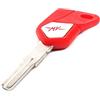 SXHM Per MV Augusta AGUSTA F3 F4 1090 920 990 Chiavi Moto Embrione Chiave Vuota Chiavi Lama Uncut Chip Moto Portachiavi (Colore : B-Red, Size : 1)