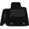 Somer Car Tappetino Auto SOLO LATO GUIDA 1pz compatibile con Suzuki Ignis 2016-2025 | 1 tappeto su misura in moquette, bandiera francia