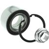 AUTOMEGA Kit cuscinetto ruota 110018110 Compatibilità con FORD Fiesta Mk6 Hatchback JA8, JR8 B-MAX JK ECOSPORT TRANSIT COURIER Furgonato, MAZDA 2 Hatchback DE, DH3