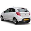 Solarplexius Tendine parasole auto per FORD KA 2016-2020 Set completo Pannelli oscuranti pretagliati per finestrini, Protezione contro sole e calore senza pellicole o colla, Testato TÜV