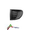 AUTOFORNITURE ITALIA 500 X CITY LOOK 2015>2018 GRIGLIA INFERIORE SINISTRA PARAURTI ANTERIORE NERA GOFFRATA