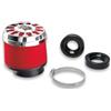 BRIXIAMOTO MALOSSI 04 9802 Filtro Aria RED FILTER E13 D. 60 Dritto, Compatibile con Malaguti, per Piaggio, per Mbk, per Derbi, per Suzuki, per Yamaha