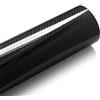 SOFIALXC 6D In Fibra di Carbonio Vinile Pellicola Adesivi Alta Lucido Moto Tablet Decalcomanie Accessori Auto Styling- nero-20cm* 50cm