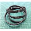 QINSHU Cinghia Trasmissione PJ307 Cinghia Di Trasmissione In Gomma Per Mini Nastro Trasportatore Per Compressore D'aria Drive Belt(2piece)