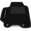 Somer Car Tappetino Auto SOLO LATO GUIDA 1pz compatibile con Suzuki Baleno 2016-2025 | 1 tappeto su misura in moquette, bandiera Italia