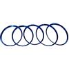 Asudaro 5pcs Anello decorativo per aria condizionata per auto anello decorativo presa d'aria Copertura per anello per auto per classe A/B/Cla/Gla 180200220 Car Styling Anello di sfiato automobilistico