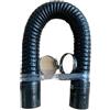 LENTLY Auto Tubo Di Aspirazione Dell'aria Prese D'aria Tubo Flessibile Universale In Silicone Nero Per Radiatore Acqua ID 30-100mm Per Tubo Di Raccordo In Gomma Ad Alta Pressione Per Aspirazione Aria(500mm,I