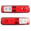 24/7 AUTO Fanali posteriori sinistro +destro per camion PREMIUM MAGNUM KERAX FE FL DAF collegamento AMP 1.5