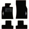 QUEMAR Tappetini Auto per MINI R56 R57 R58 R59, Bordo Beige, 2 Ricami | 2007-2013 / anche Coupé e Roadster / Kit Tappeti Moquette e Gomma su Misura / Set 2 Ant. +2 Post. / Ricami e Colori Personal.