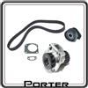 GSC RICAMBI SRL KIT POMPA ACQUA COMPLETO DI CINGHIA DISTRIBUZIONE TRASMISSIONE COMPATIBILE PER PIAGGIO PORTER 1200 DIESEL - PORTER 1400 DIESEL LDW-1404 - PIAGGIO QUARGO DIESEL LDW-702 TUTTI I MODELLI.