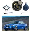 D'ANGELO 1988 Kit Ruotino di Scorta 17 compatibile con BMW Serie 2 con Cric, Chiave e Sacca (F22-F23)