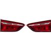 NYSAASDST Fari Posteriori Gruppo Ottico Posteriore A LED Per BMW X1 2016-2019 Indicatore Di Direzione Luce Retromarcia Avvertimento Freno 63217350697 63217350698(1 Left and 1 Right)