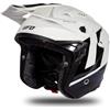 Generico CASCO UFO PLAST S SHERATAN JET BIANCO/NERO