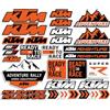SpeedInk Adesivi Riflettenti per Moto, Decalcomanie in Vinile per Motocross, Adesivi per Moto per K&T&M 390 790 890 990 Adventure 1290 Super Duke Ready to Race (A-FG-003)