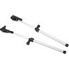 Buachois 2 Pezzi Asta di Supporto per Finestra per Camper, 310mm-435mm Estensione Automatica Telescopica in Lega di Alluminio per Camper Ascensore per Finestra per Camper Rimorchio