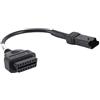 Aramox Cavo Diagnostico OBD2, Cavo Adattatore Diagnostico da 4 Pin a OBD2, Adatto per Multistrada 1200 Diavel Panigale 1199 Ducati Monster 696 Hypermotard
