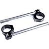 avdb-moto Coppia semimanubri Racing inclinabili/bracciali da 50mm + tubi Compatibile con CBR 900 RR 929 954, VTR 1000 SP1 SP2, HORNET 600, CBR 1000 RR 2004-2015 (Alluminio)