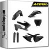 MOTOTOPGUN acerbis 0021831.090 kit plastiche completo nero compatibile con husqvarna tc 125 2016 2017 2018 mototopgun