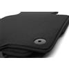 kh Teile Tappetini in velluto per auto, modelli Audi A4 / S4 RS4 (8D B5), prodotto nuovo e originale, confezione da 4 pezzi, colore: nero