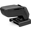 rati ARMSTER 2 Bracciolo specifico Nero per Opel Corsa D (2006-), con vano portaoggetti e Pieghevole