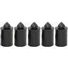 YFQAZXSW 5 pezzi di protezione for il cofano del bagagliaio, tampone in gomma, tampone for paraurti del cofano, accessori for auto, ammortizzatori di protezione for il cofano, for Nissan