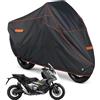Rebeca Shop Telo Coprimoto Felpato e Impermeabile In Tessuto PVC Compatibile per X-Adv 750 2017-2024 XXL Scooter Moto Motociclo Motorino x adv.