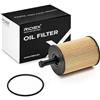 RIDEX 7O0002 Filtro olio con guarnizioni Compatibilità con VW Polo Hatchback 6R1, 6C1