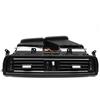 BHGMGEBLV Griglia Dell'aria Anteriore Per BMW Serie 5 F10 F11 F18 Cruscotto Centrale Anteriore Bocchetta Di Ventilazione AC Cromata Gruppo Completo 64229166885 Griglia Aria Posteriore(With Chrome)