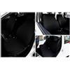 Italfodere - Accessori Auto - Coprisedili Auto Su Misura per Fiat Panda III Serie dal 2012 in Poi - Anteriori e Posteriori - In Cotone - Facile da Installare - Fatti a Mano - Made in Italy - Nero 316